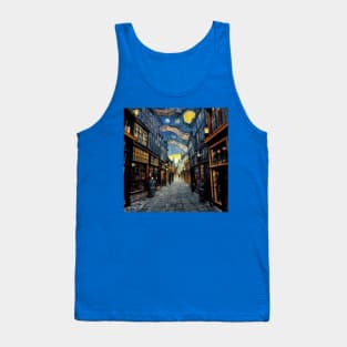 Starry Night in Diagon Alley Tank Top